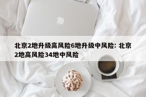 北京2地升级高风险6地升级中风险: 北京2地高风险34地中风险